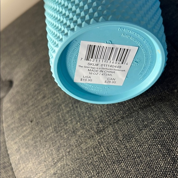 Starbucks Aqua Diamond Tumbler with Straw - Picture 2 of 5